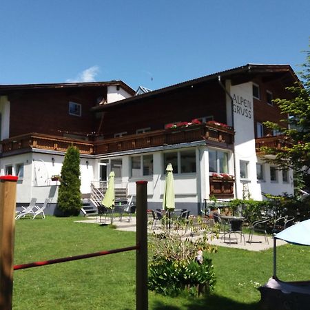 Pension Alpengruss Heiterwang Bagian luar foto