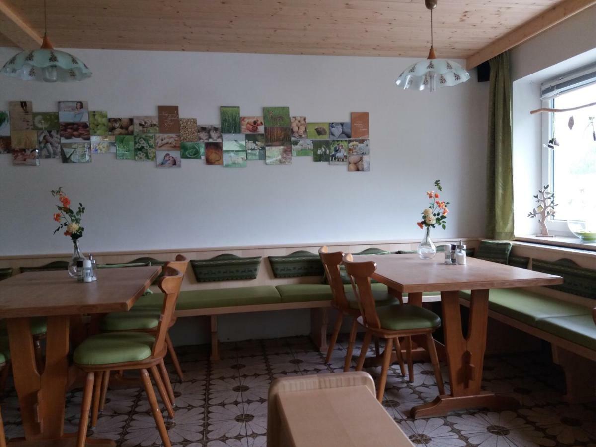 Pension Alpengruss Heiterwang Bagian luar foto