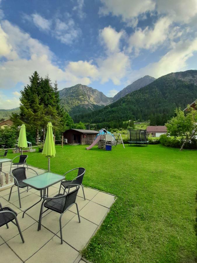 Pension Alpengruss Heiterwang Bagian luar foto
